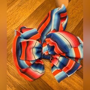 Colorful Striped Hair Wrap